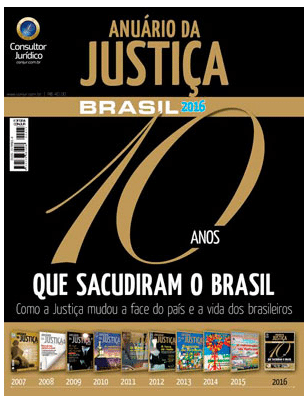 Anuário da Justiça Brasil 2016 é lançado no STF