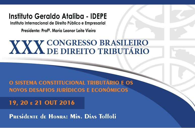 Sócios participam do XXX Congresso de Direito Tributário