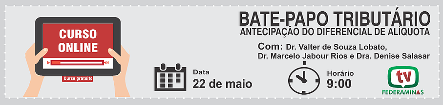 Valter Lobato participa de evento na Federaminas