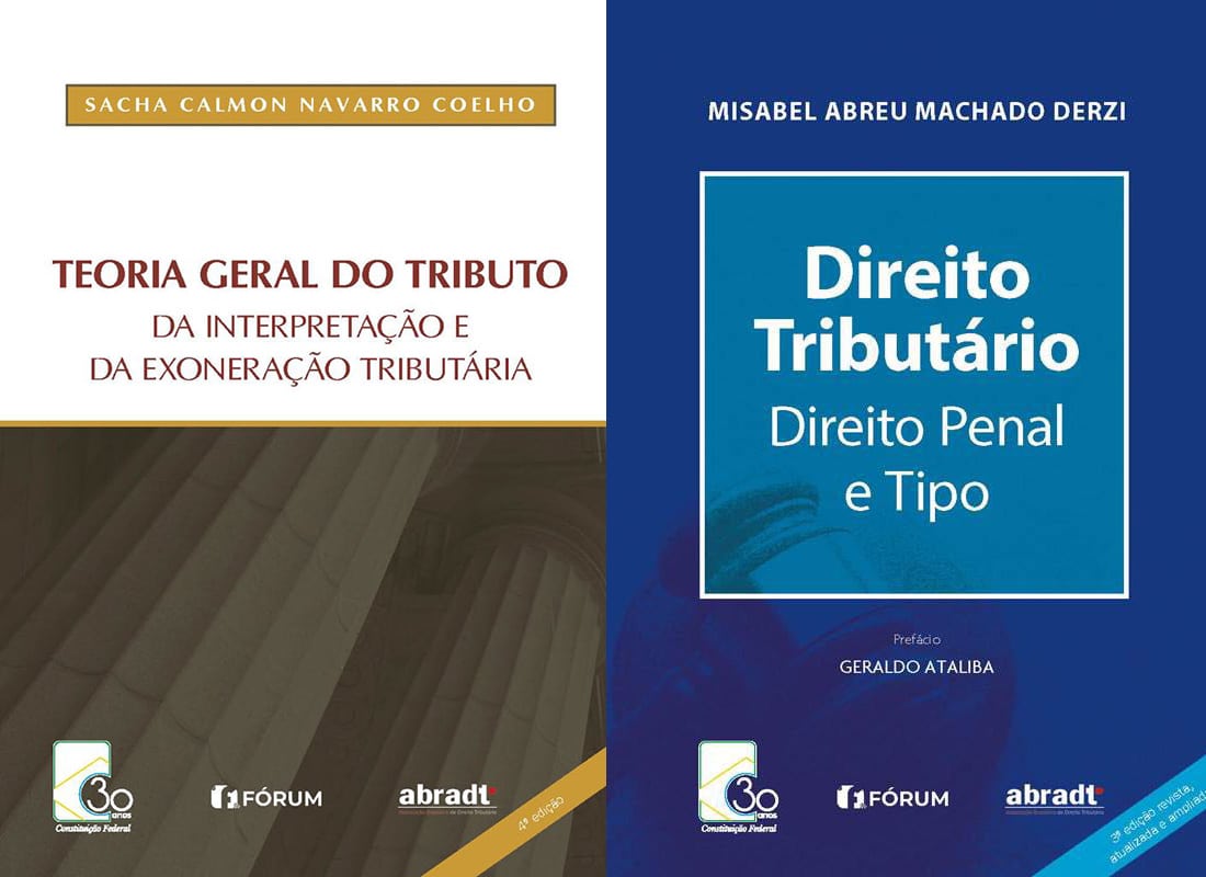 Obras clássicas de Sacha Calmon e Misabel Derzi serão relançadas no Congresso da ABRADT