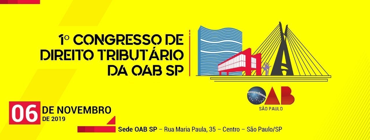André Mendes Moreira estará no I Congresso de Direito Tributário da OAB/SP