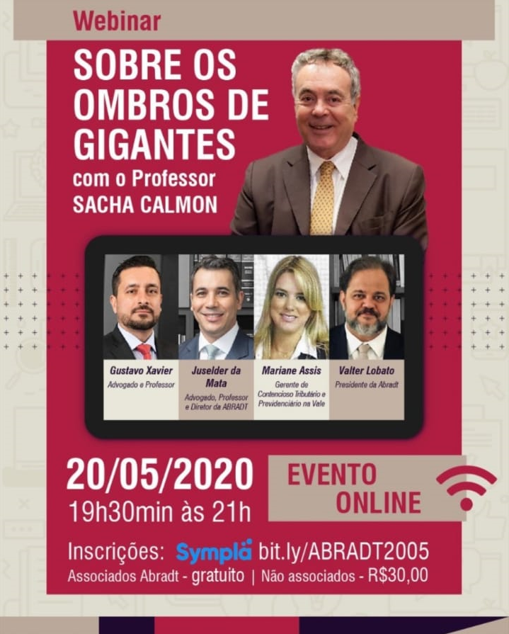 Sobre os Ombros de Gigantes: Sacha Calmon abre série de programas da Abradt