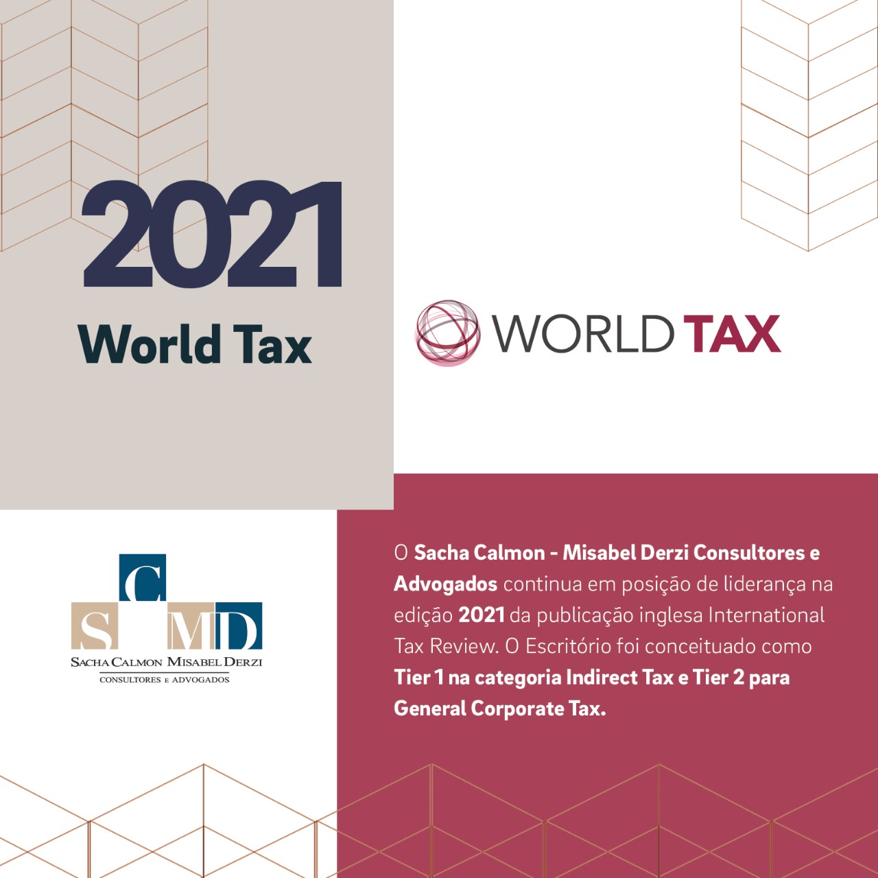 SCMD mantém posição de destaque no International Tax Review