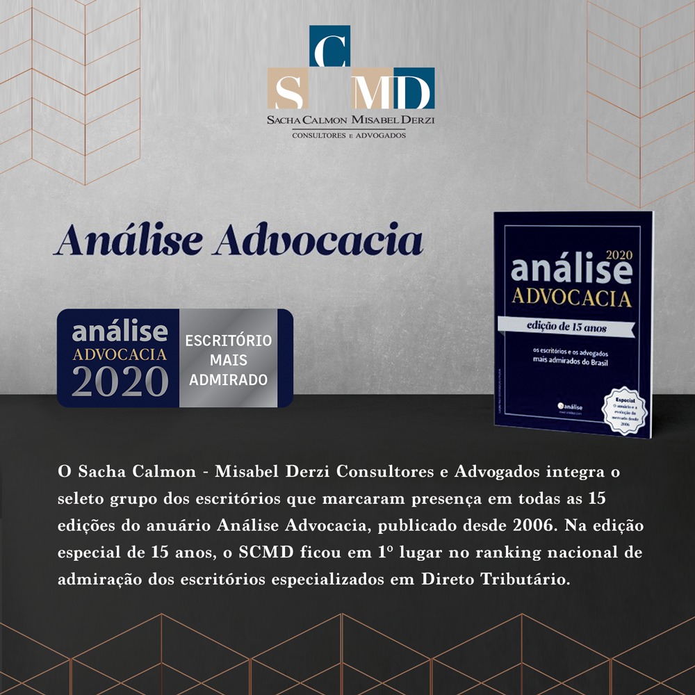 Mais admirado do Brasil em Direito Tributário, SCMD marcou presença nas 15 edições da Análise Advocacia  